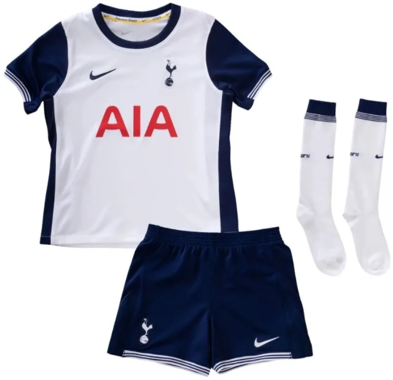 Kids Tottenham Hotspur Home Full Kits(Jersey+Shorts+Socks) 2024/25