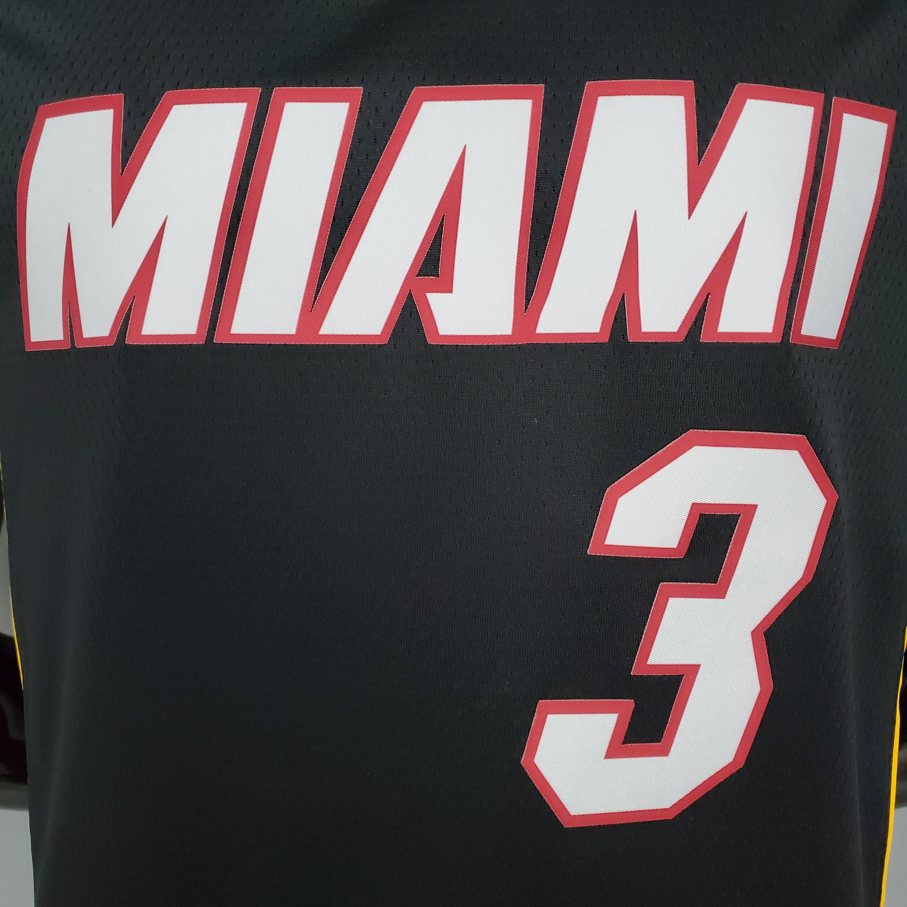 Dwyane Wade Miami Heat Swingman Jersey Black
