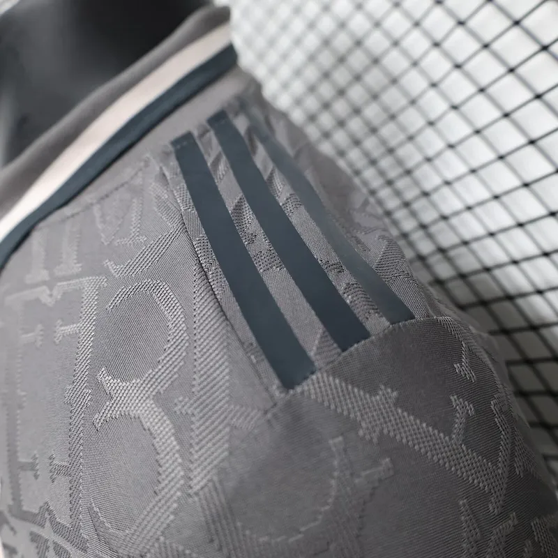 24-25 Real Madrid Third Away Soccer Jersey Player Version Long Sleeve