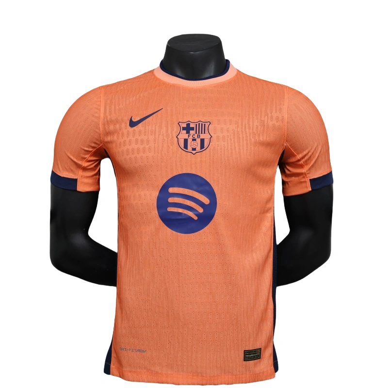 2025/26 Barcelona Players' Special Orange Football Shirt