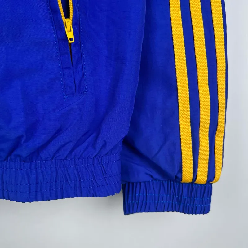 2023-2024 Manchester United Reversible Windbreaker（Blue-Green）Soccer Jersey 1:1 Thai Quality