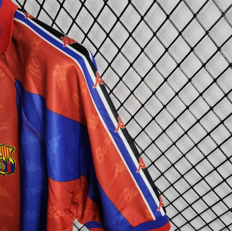 96-97 Barcelona Retro Home Soccer Shirt