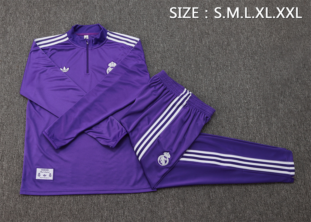 Real Madrid Training Jersey Suit 25/26
