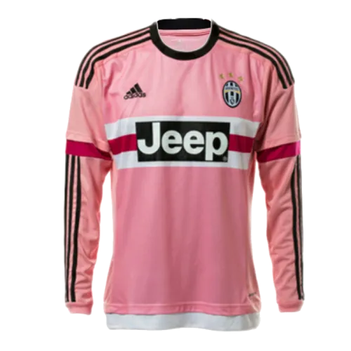 15-16  Juventus Retro Long Sleeve Jersey Away