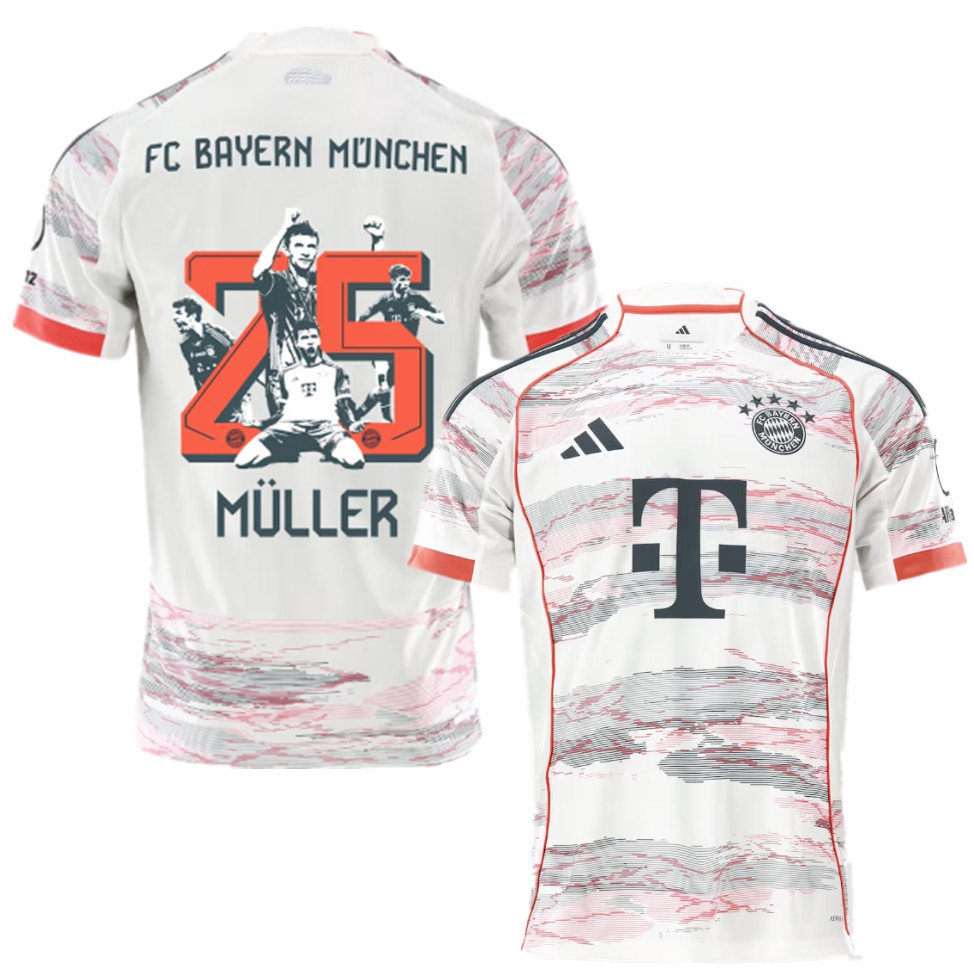 Bayern Munich Thomas Müller Special Away Man Jersey 25/26