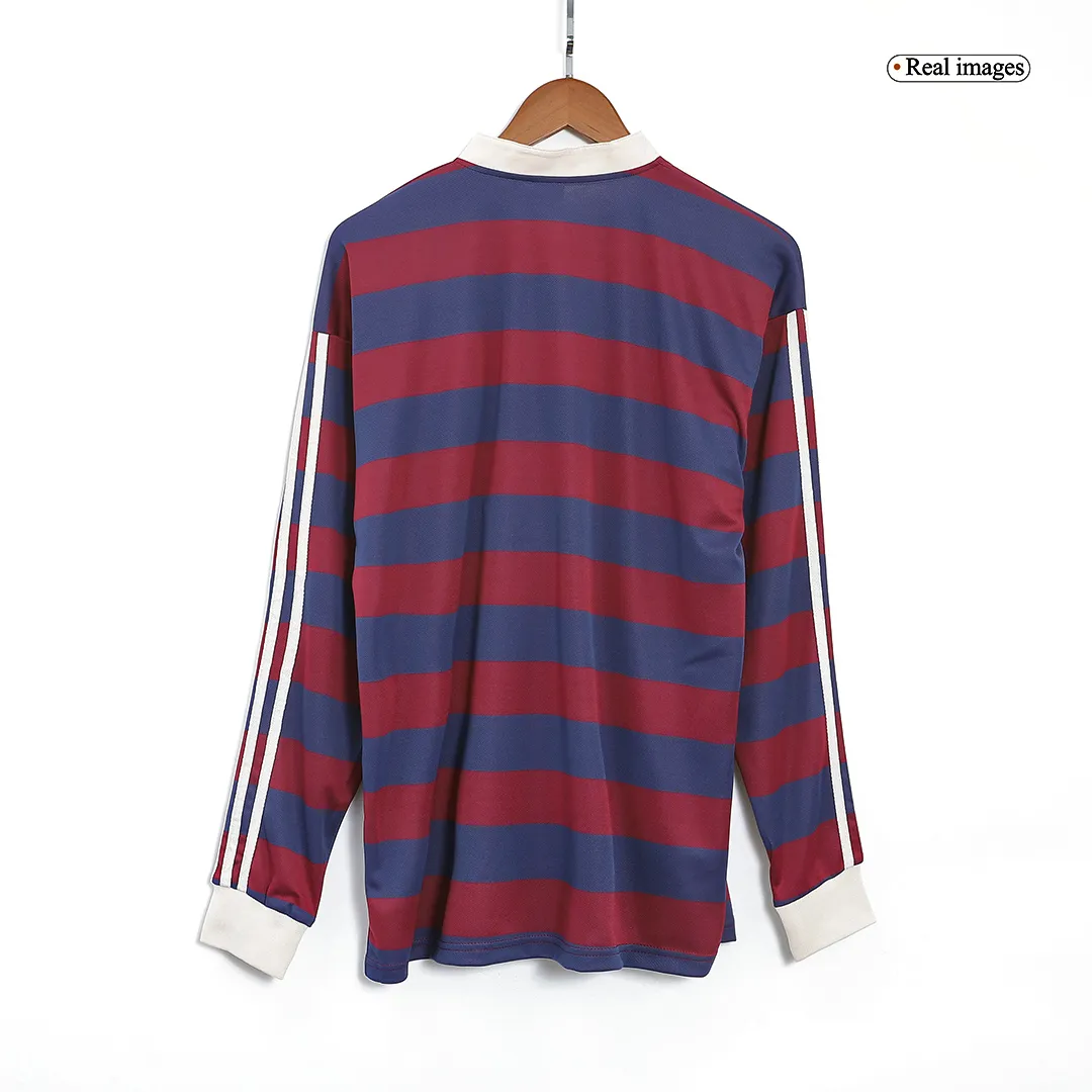 Newcastle Retro Jersey Long Sleeve Away 1995/96