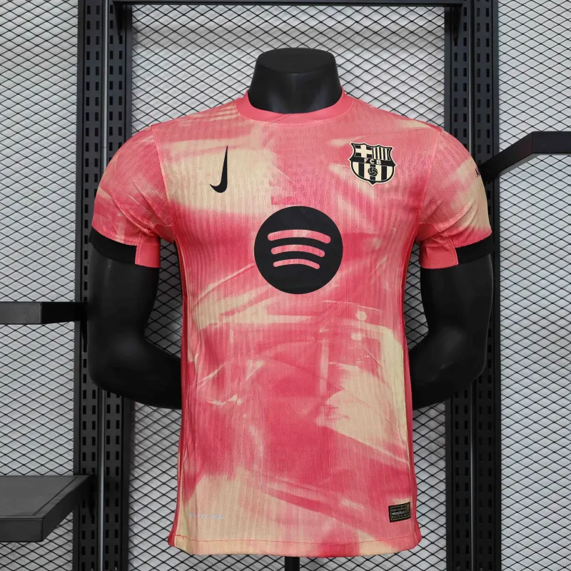 25-26 Barcelona  pink player version third kit concept jersey