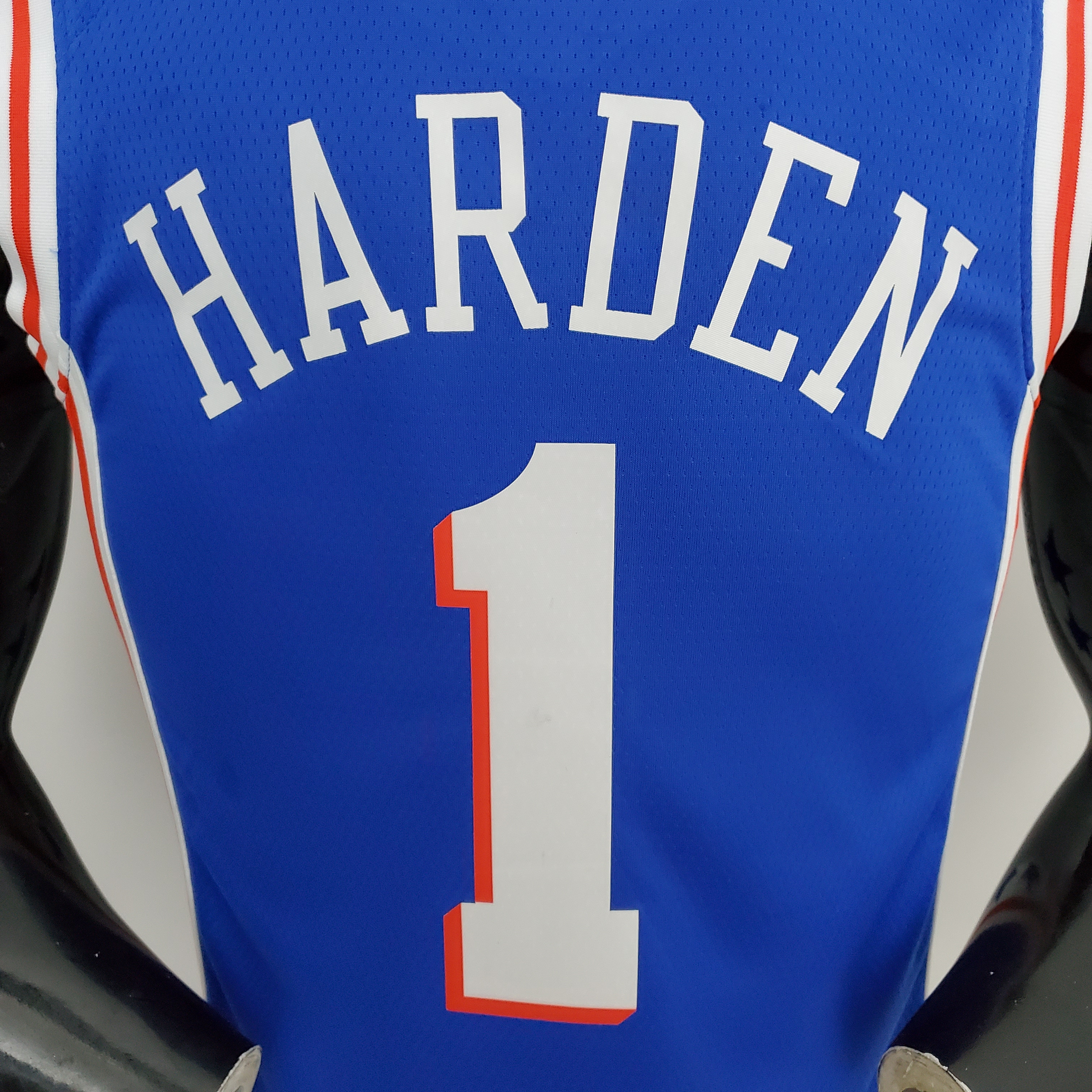 James Harden Philadelphia 76ers 75th Anniversary Swingman Jersey Blue