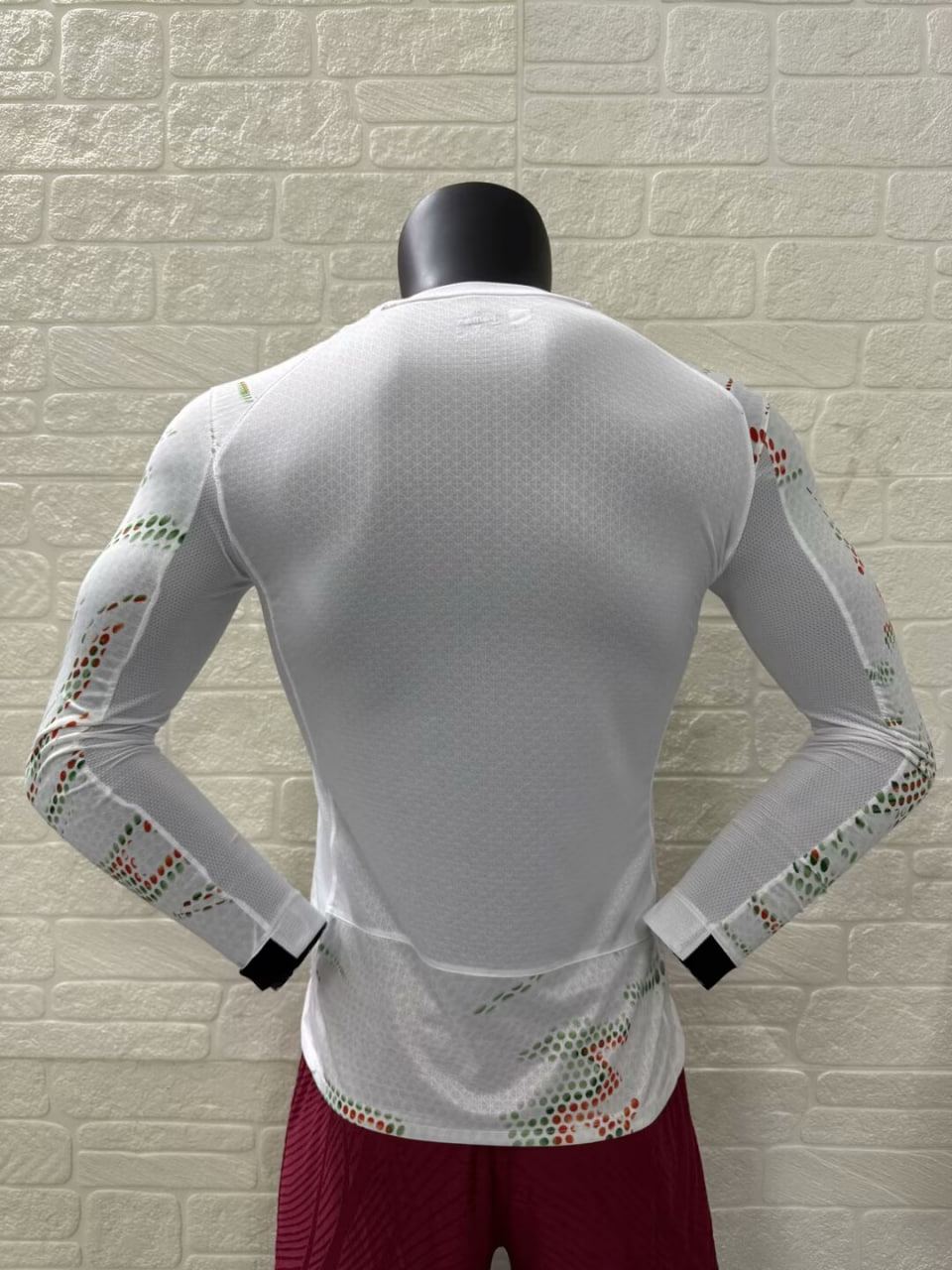 Portugal 2025 Away Player Version Long Sleeve Man Jersey