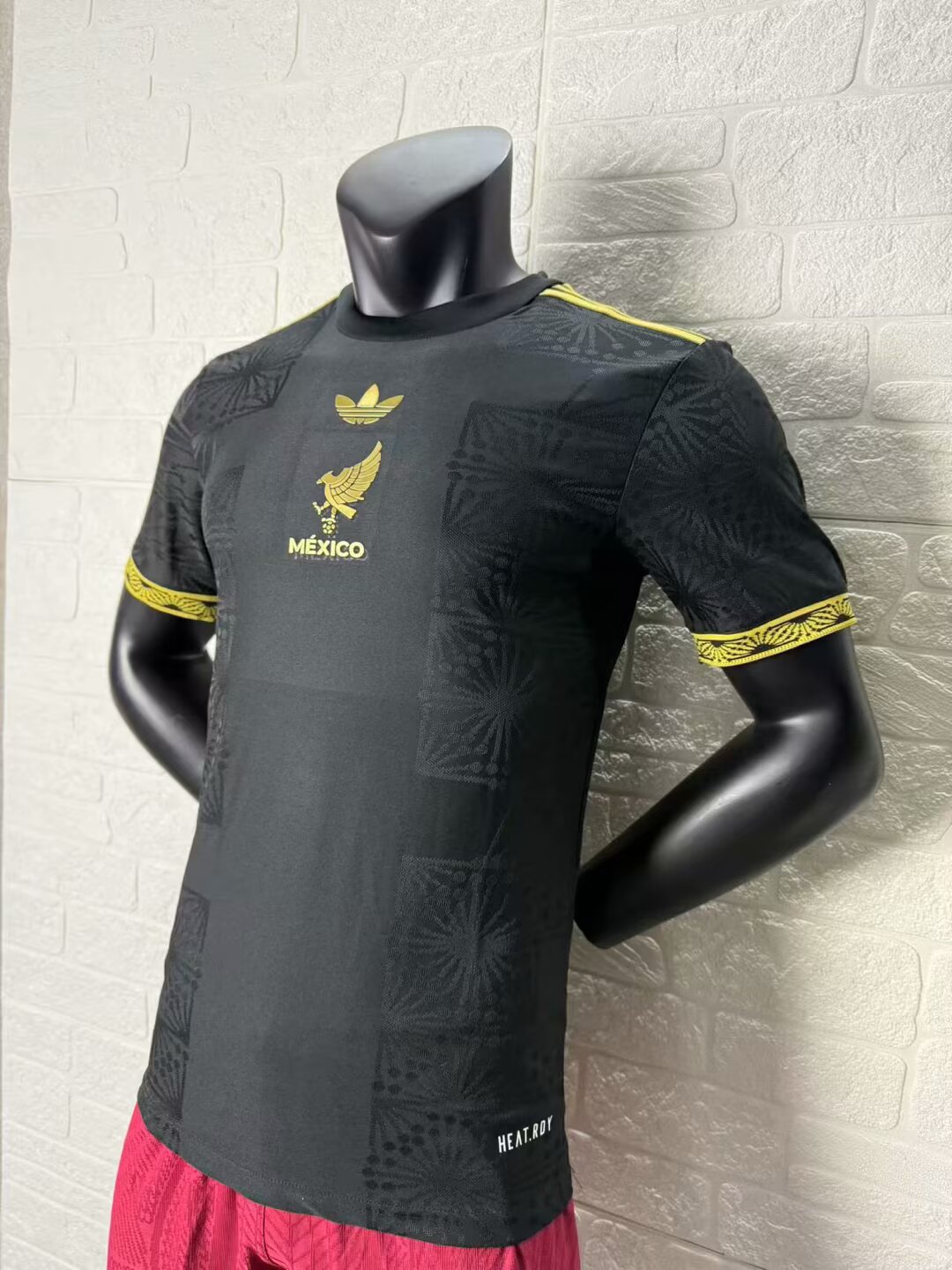 Mexico Gold Man Player Jersey 25/26