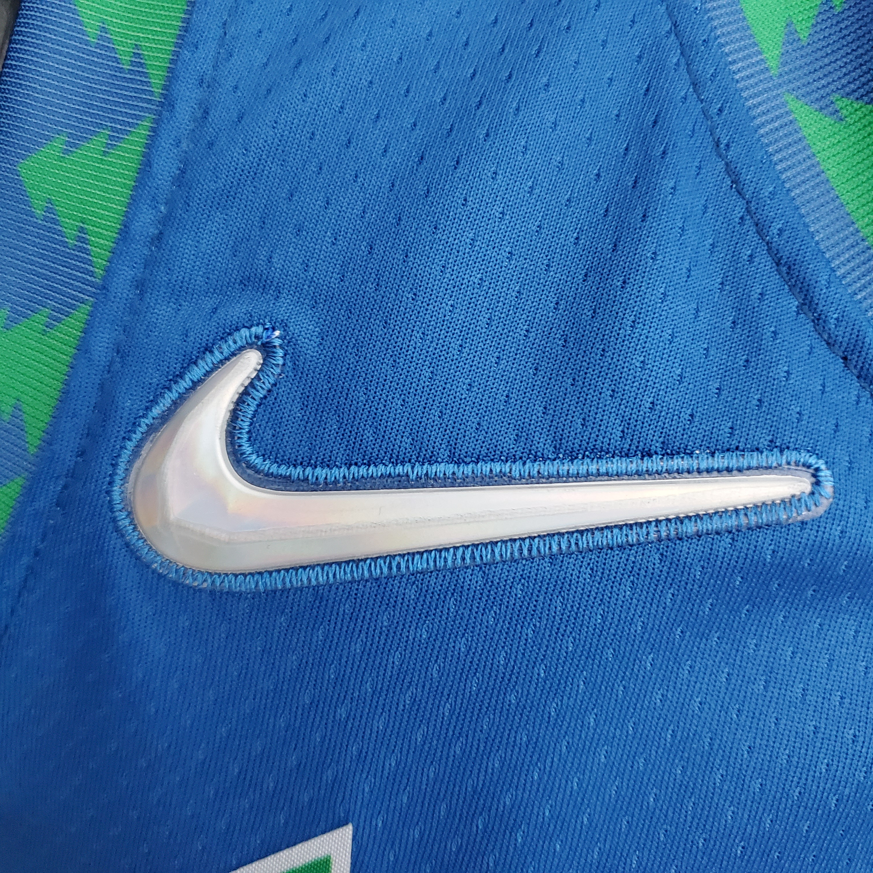 Anthony Edwards Minnesota Timberwolves 75th Anniversary 2022 Swingman Jersey Blue