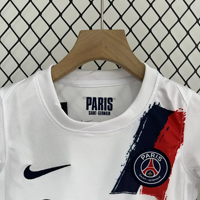 24-25-26 PSG Saint-Germain Away Soccer Kids Kit Jersey+Shorts