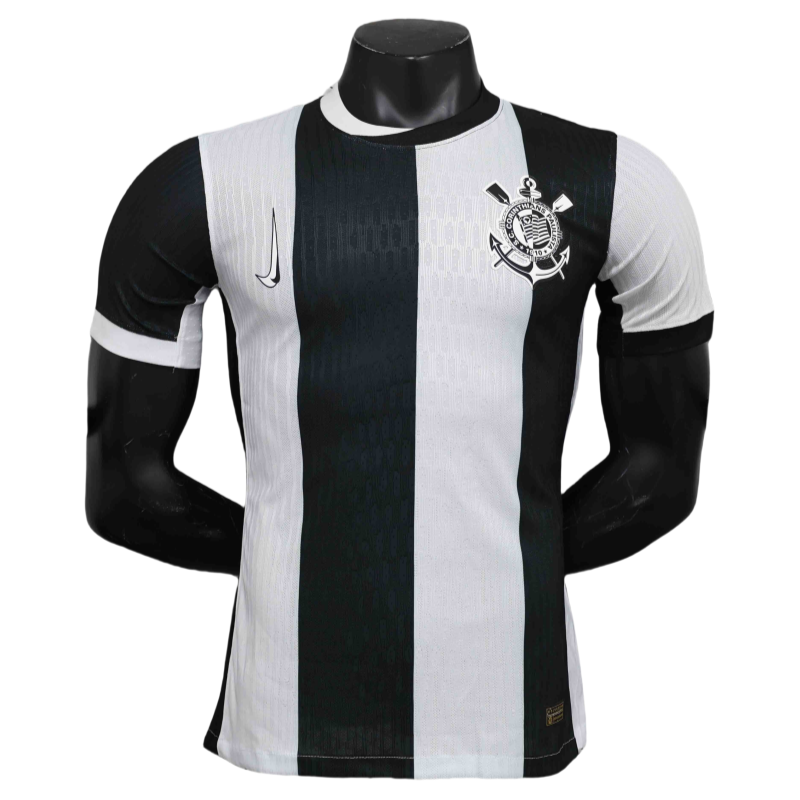 Corinthians Third Away Shirt Football Jersey Player Version 24-25