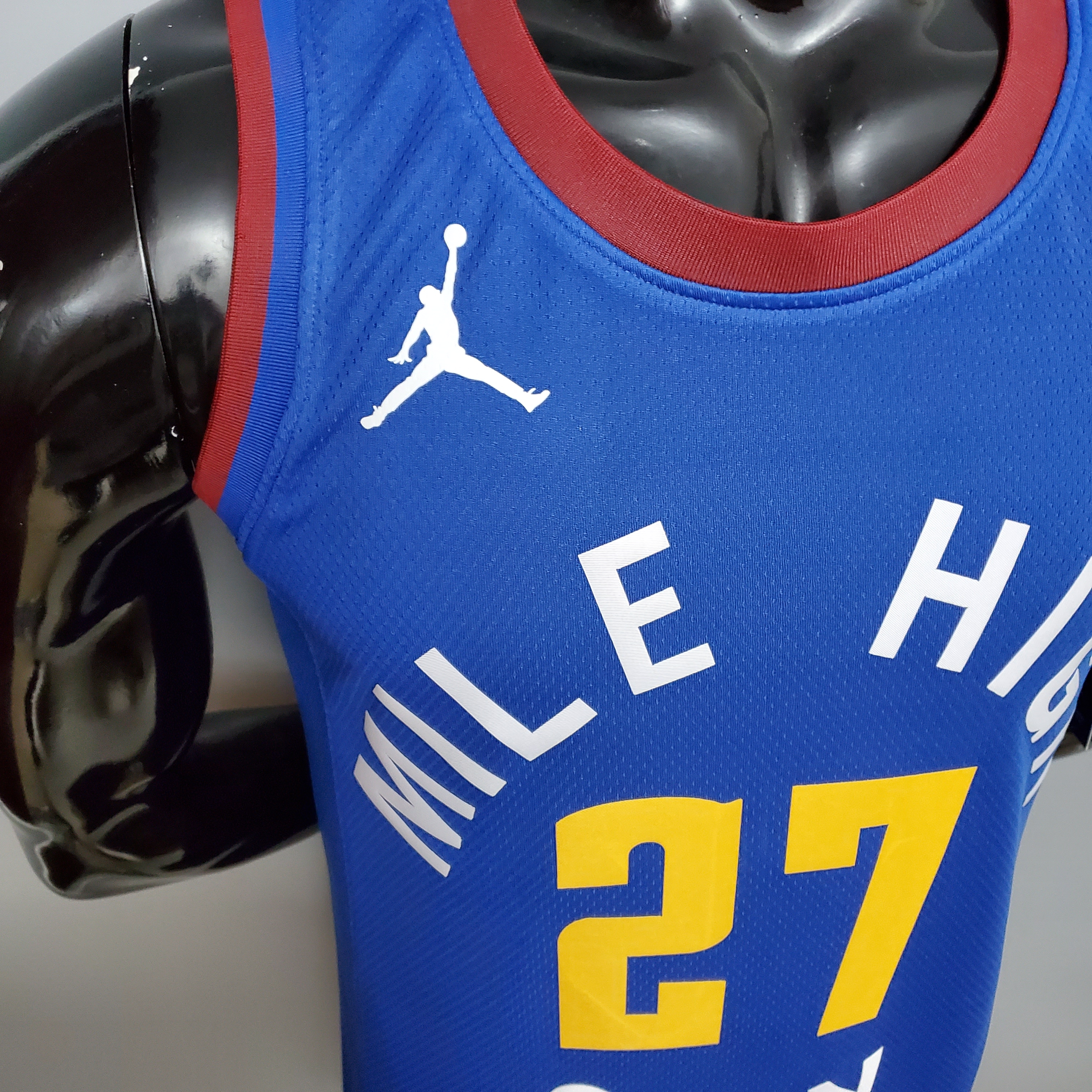 Jamal Murray Denver Nuggets Theme Limited City Edition Blue Swingman Jersey