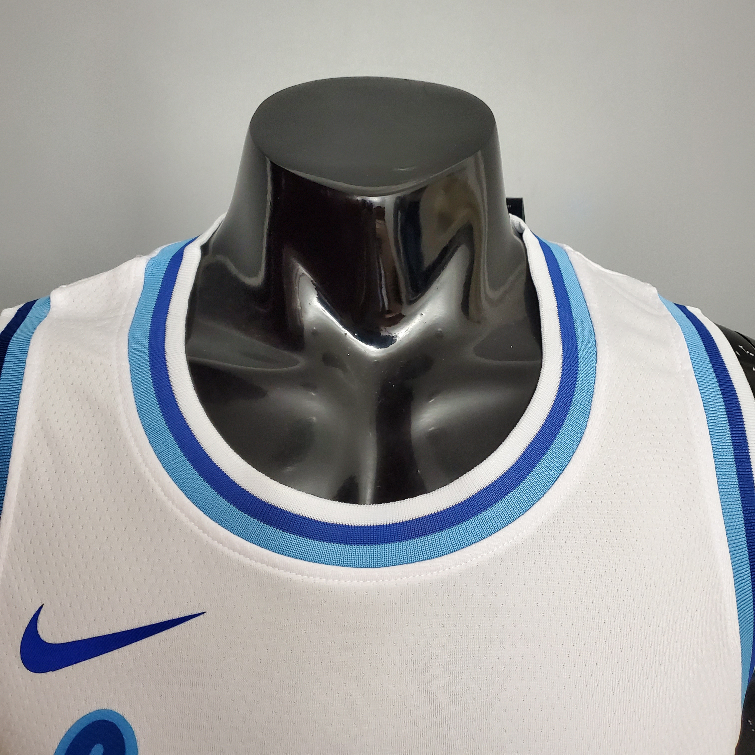 Retro Before Bryant #8 After Bryant #24 Swingman Jersey White