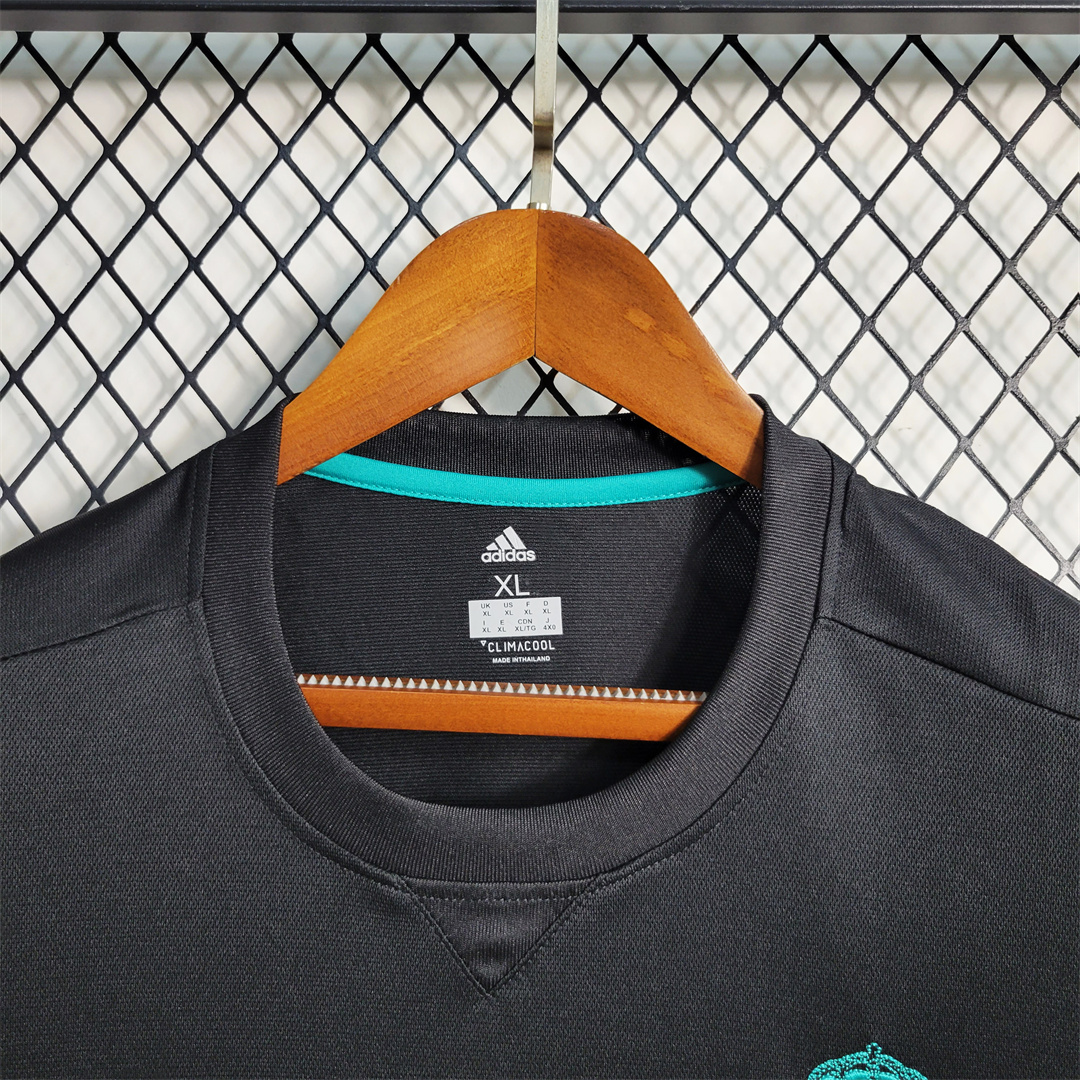 2017-18 Real Madrid home Retro long sleeve Football jersey