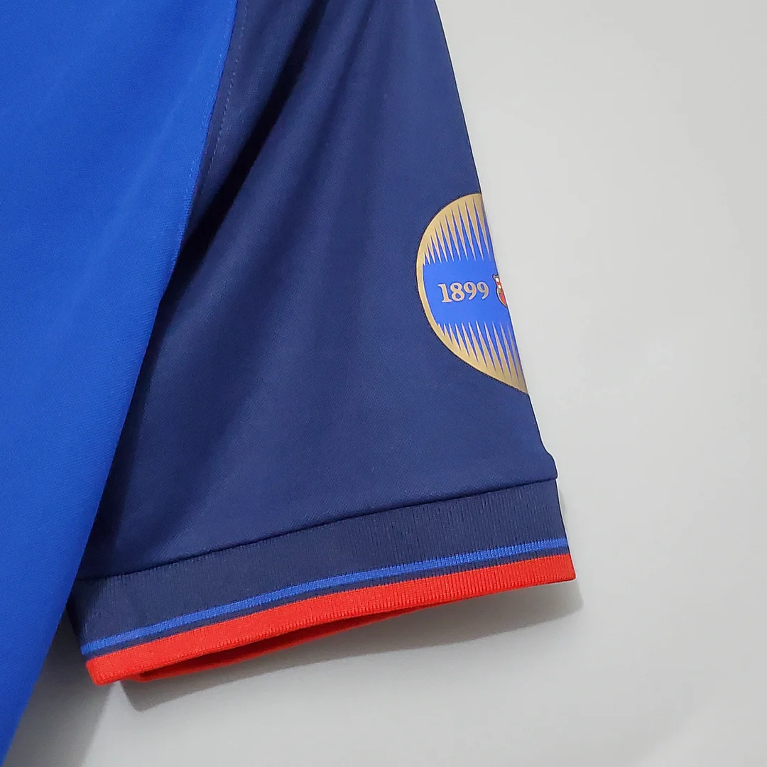 1999/2000 Retro Barcelona Home 100th Anniversary Version Football