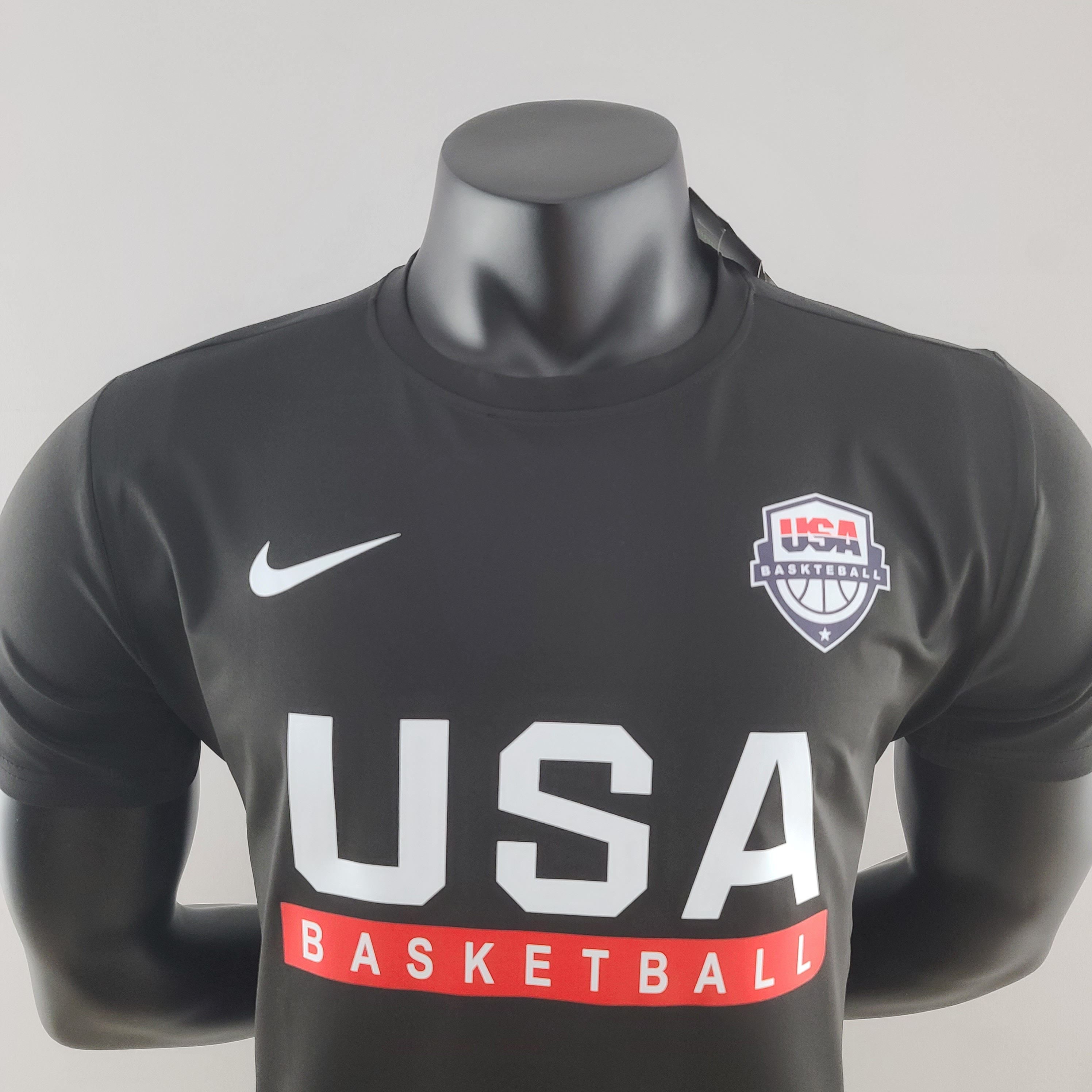 USA Basketball Team Casual T-shirt Black