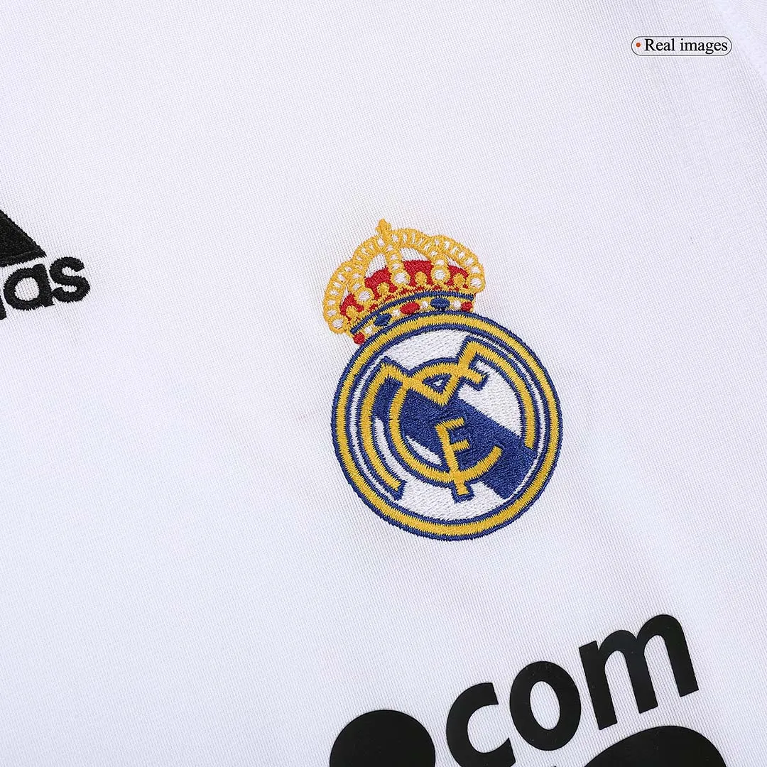 2009/10 Real Madrid Retro Home Long Sleeve Jersey