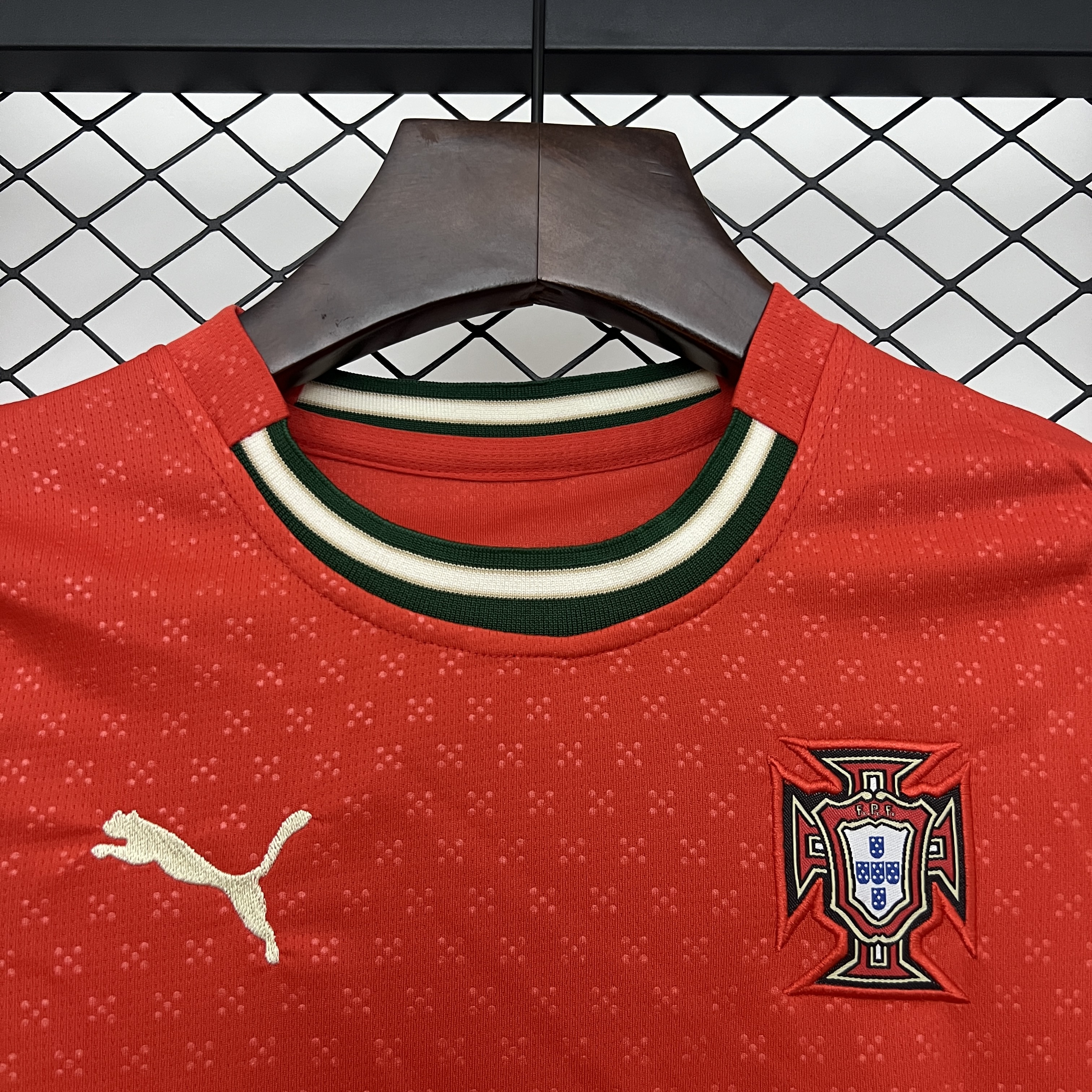 Portugal 2025 Home Long Sleeve Kids Suit
