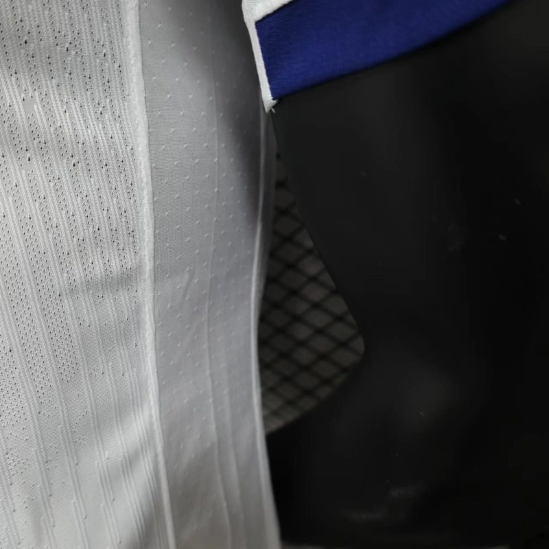 2025-26 Barcelona Home Player Version Shirt White Jersey Without Spofity Text