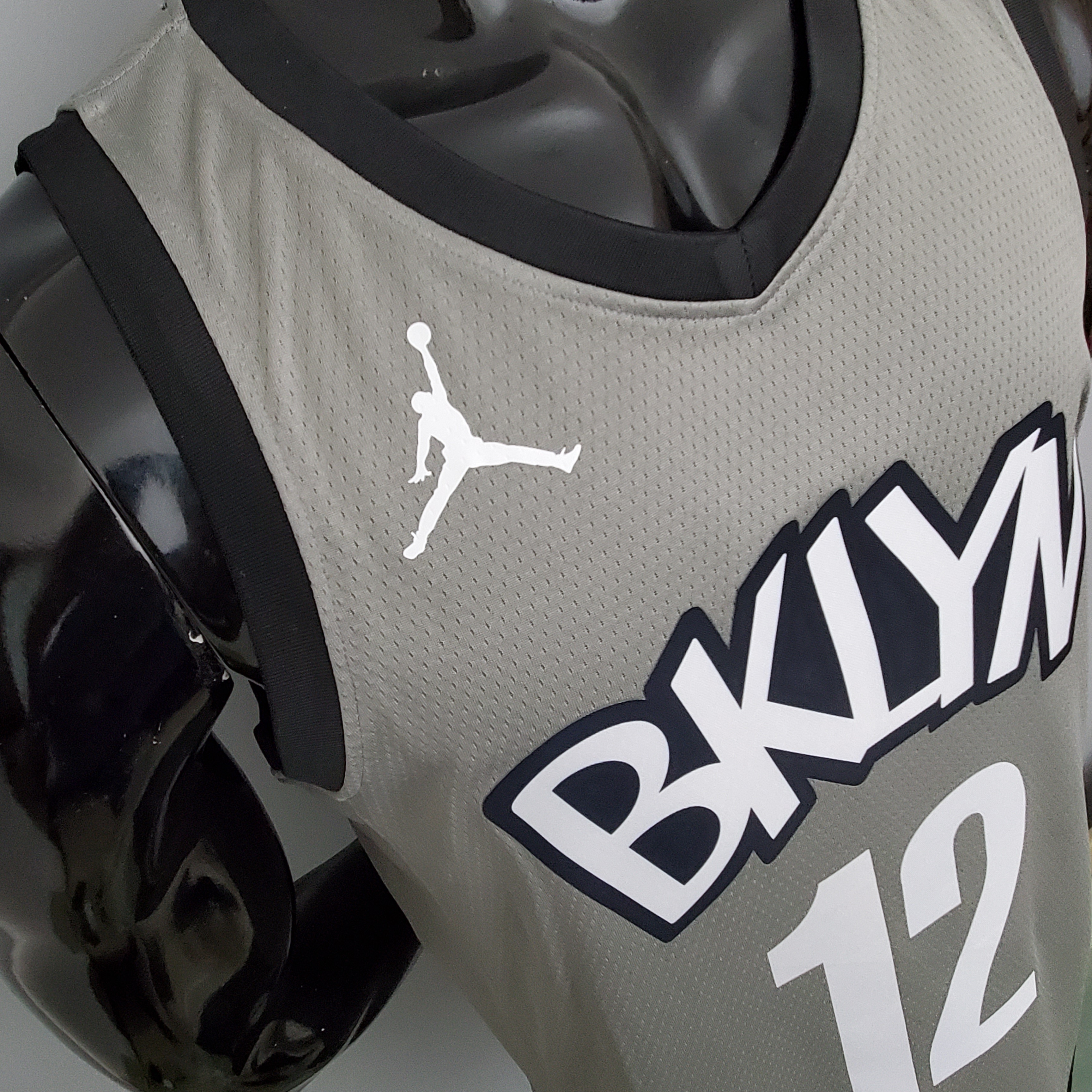 Joe Harris Brooklyn Nets Flying Man Swingman Jersey Gray