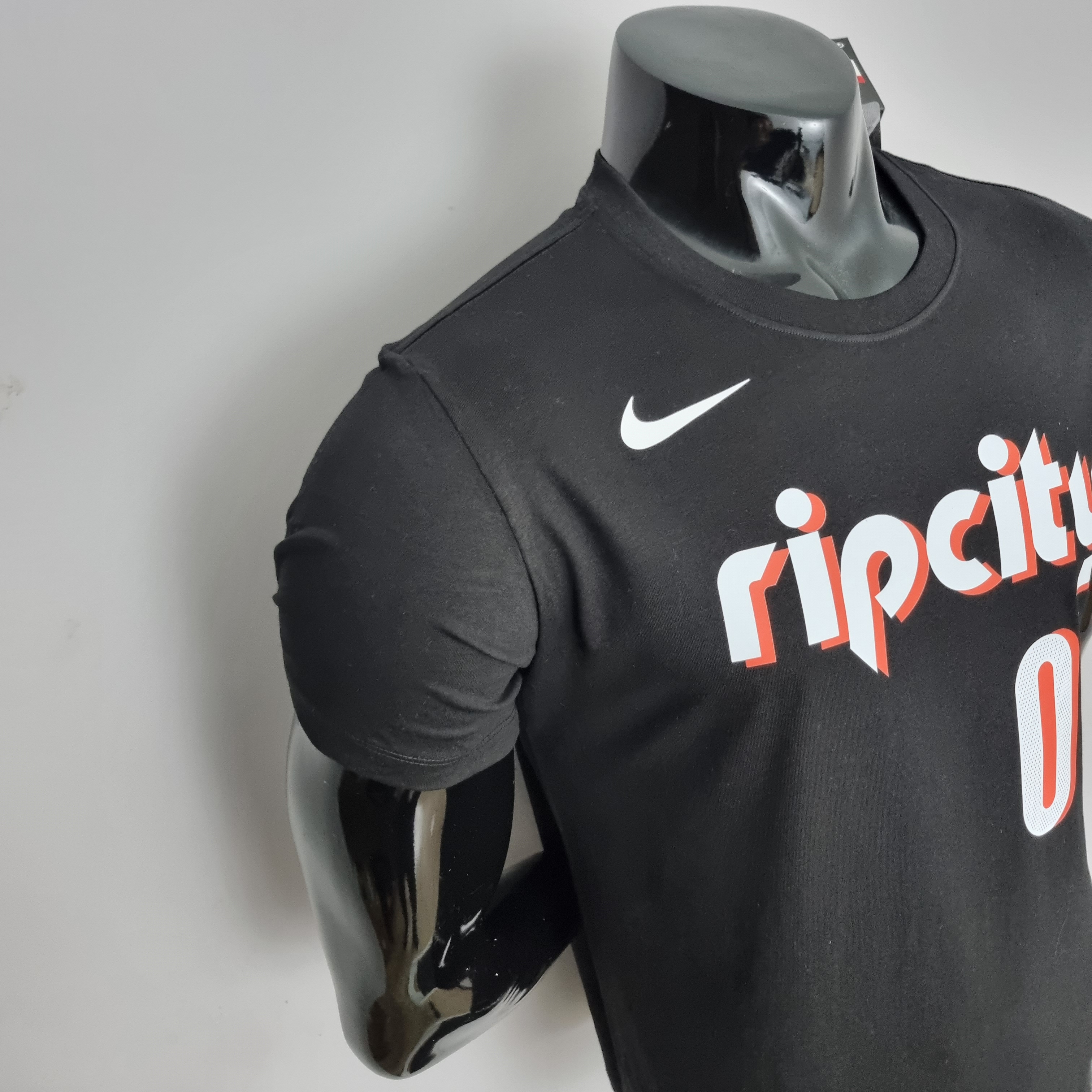 Damian Lillard Portland Trail Blazers Casual T-shirt Black