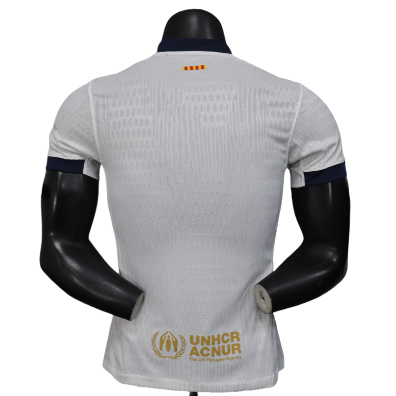 Barcelona X Travis Scott White Shirt Soccer Jersey 25-26