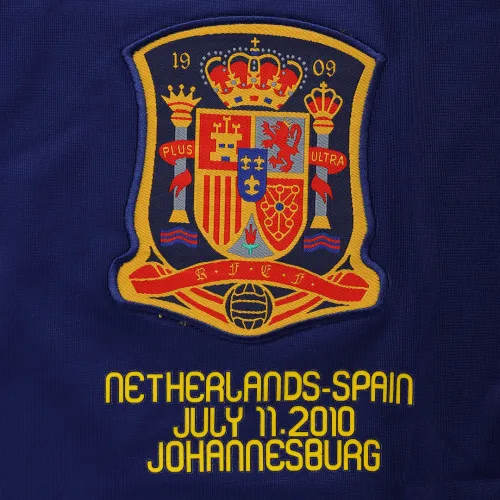 Spain Retro Jersey Away World Cup Final 2010