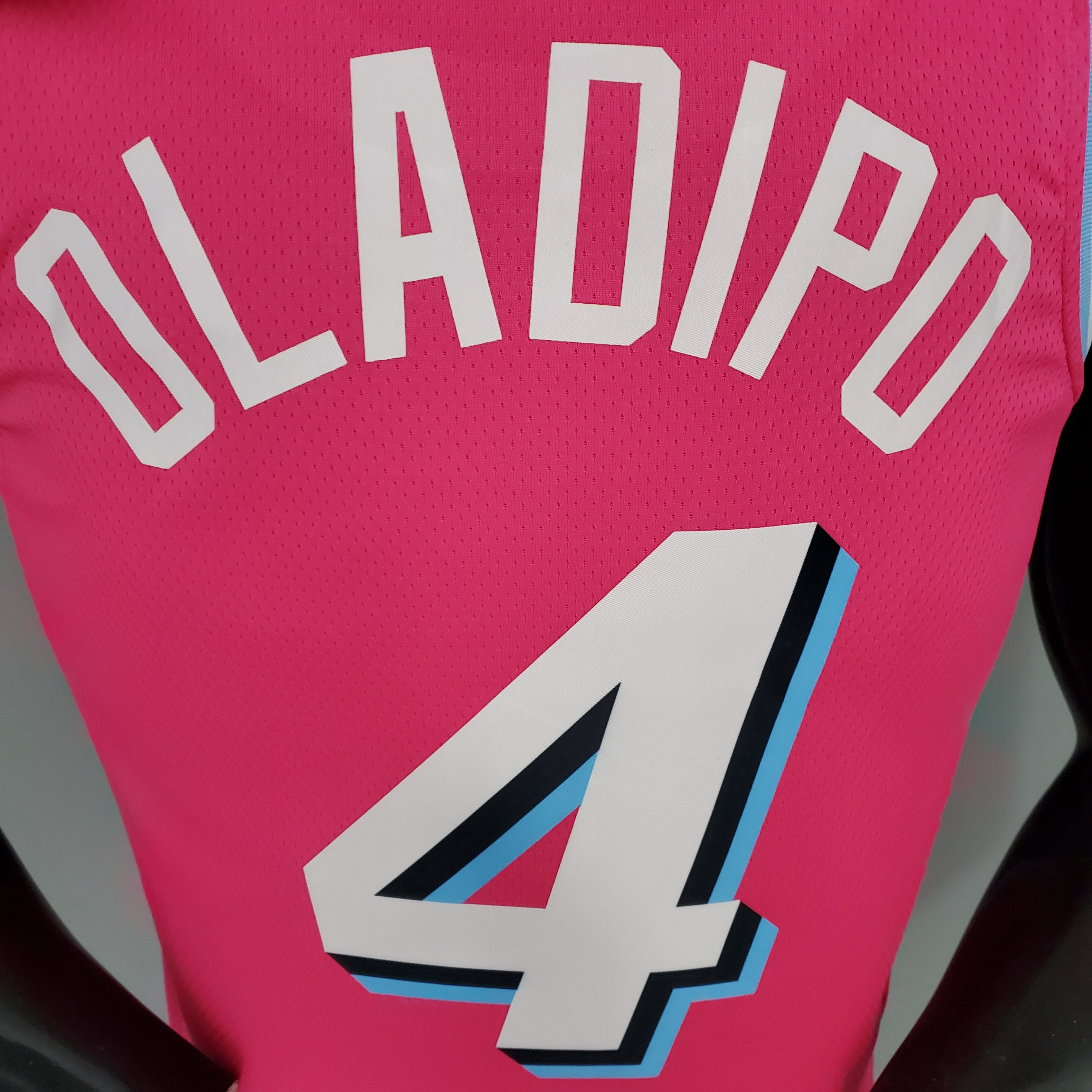 Victor Oladipo Miami Heat Swingman Jersey Pink