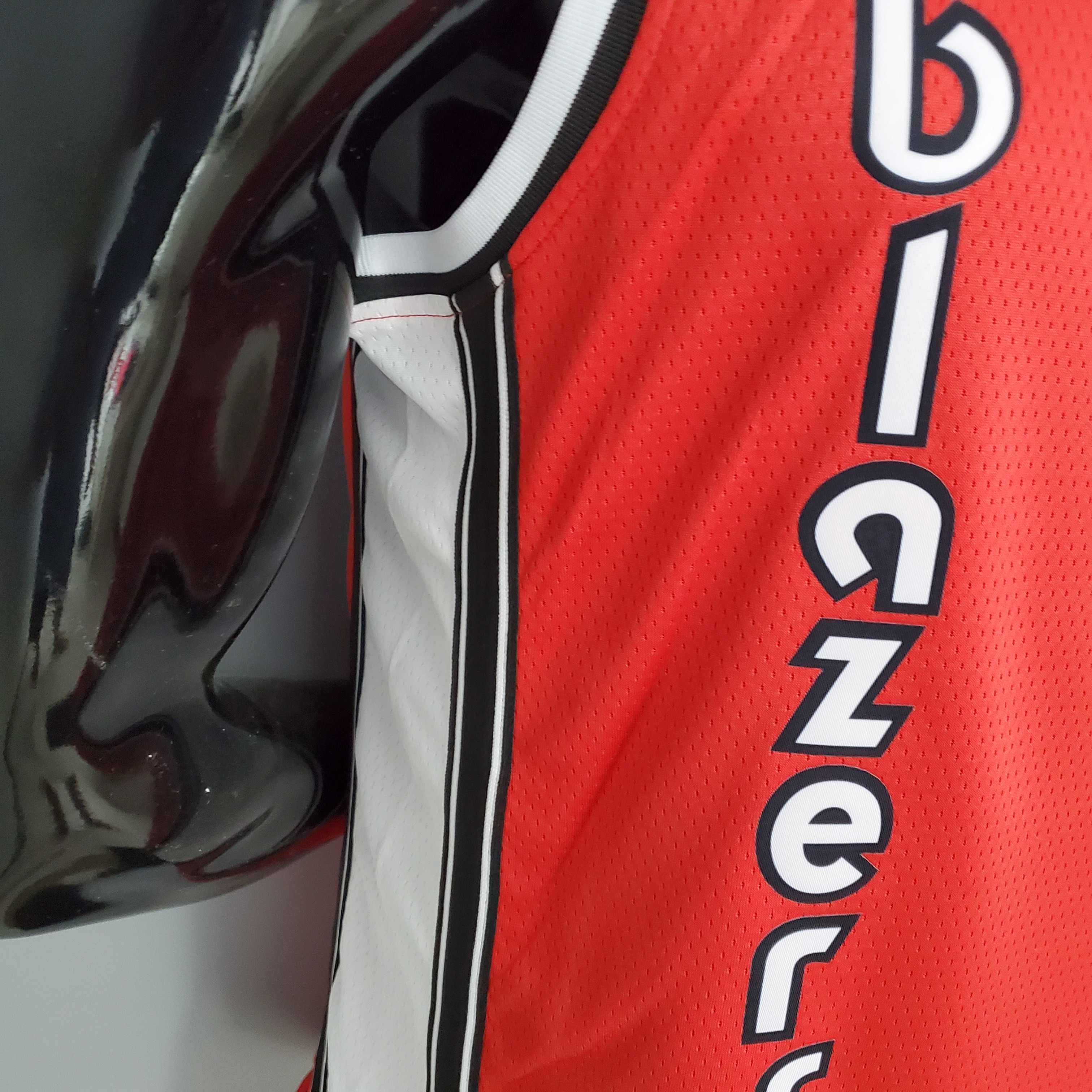 Carmelo Anthony Portland Trail Blazers Swingman Jersey Retro Red