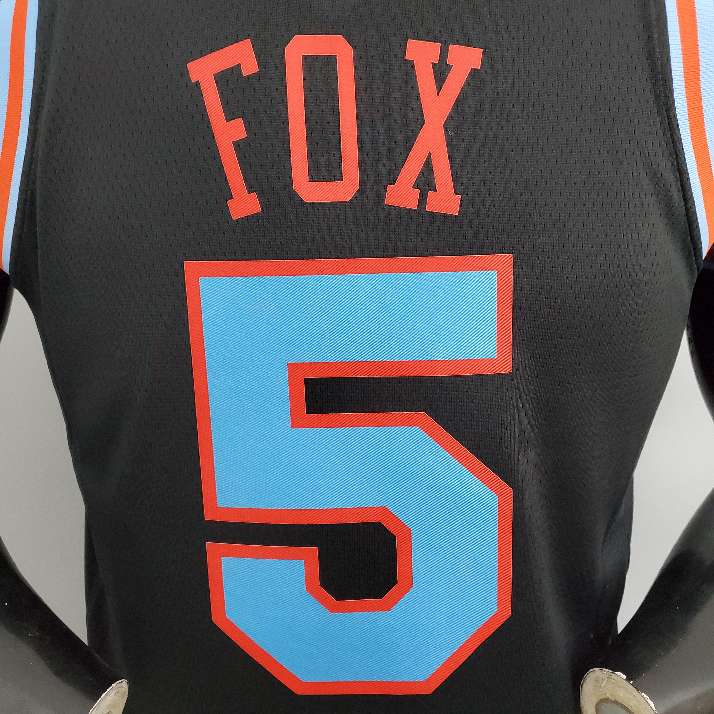 De'Aaron Fox Sacramento Kings 2021 City Edition Swingman Jersey Black