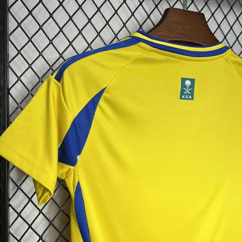 2024-25 Kids Al Nassr Home Kit Jersey+Shorts
