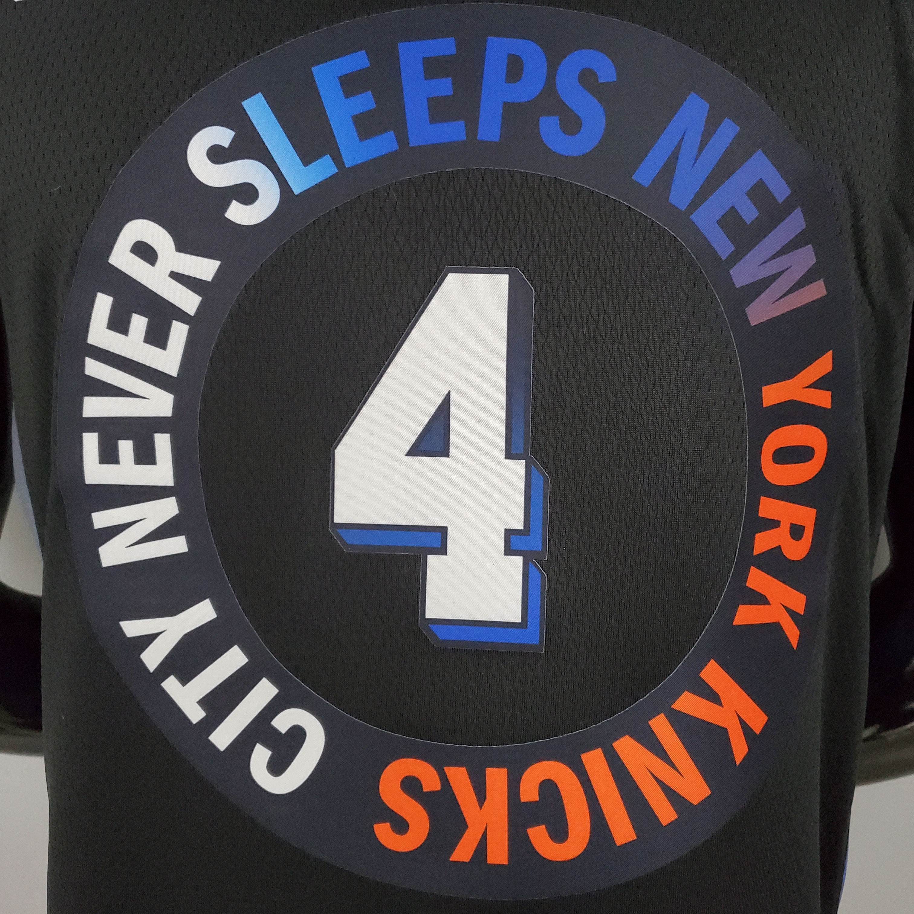 Derrick Rose New York Knicks City Edition Swingman Jersey Black