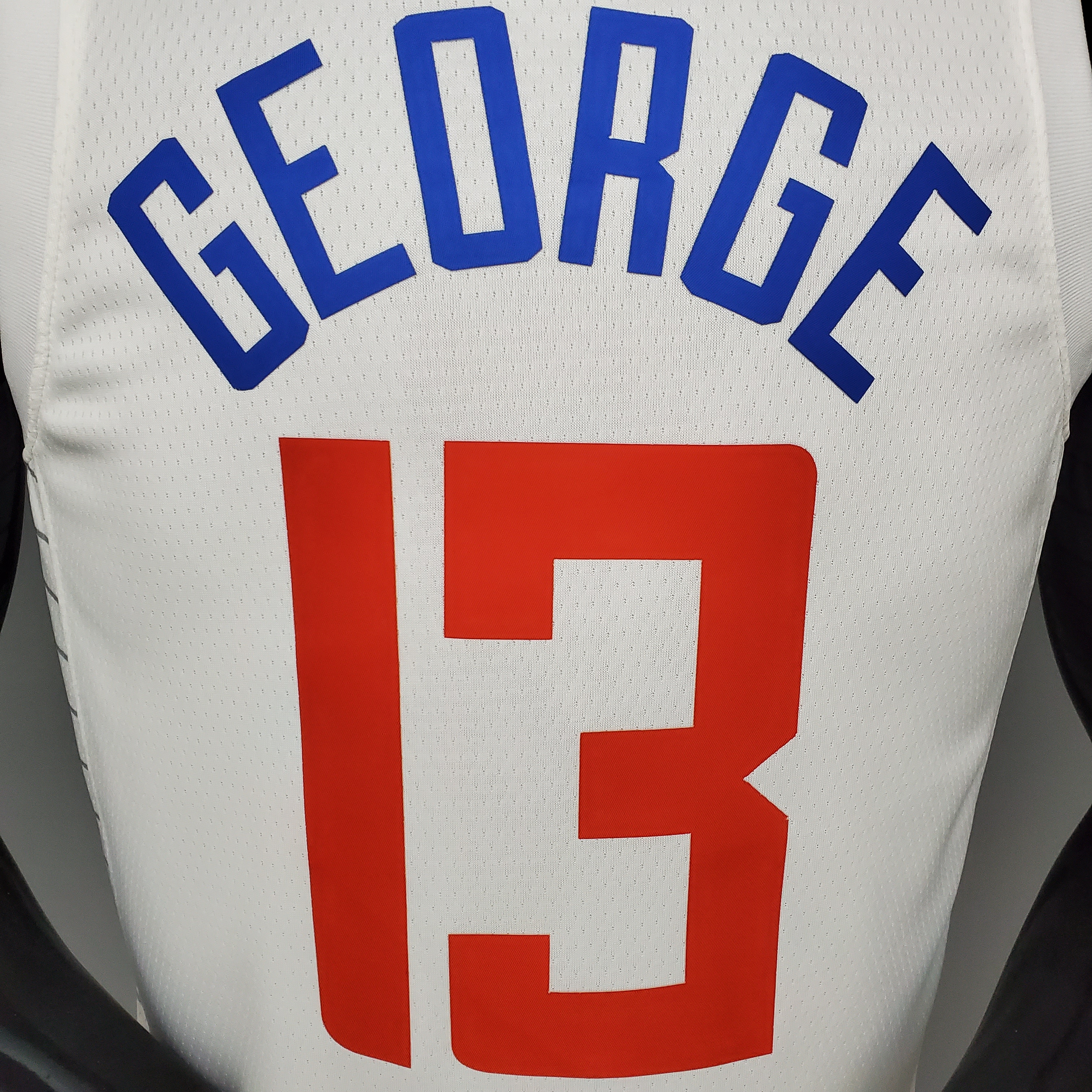 Paul George LA Clippers 75th Anniversary Swingman Jersey White