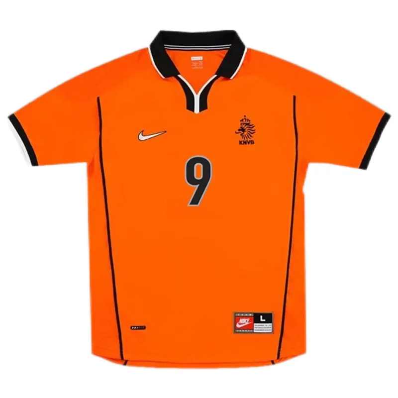 Netherlands Retro Jersey Home World Cup 1998
