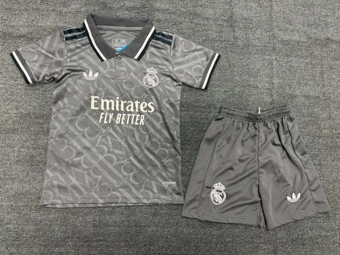 Real Madrid Third Kids Suit 24/25