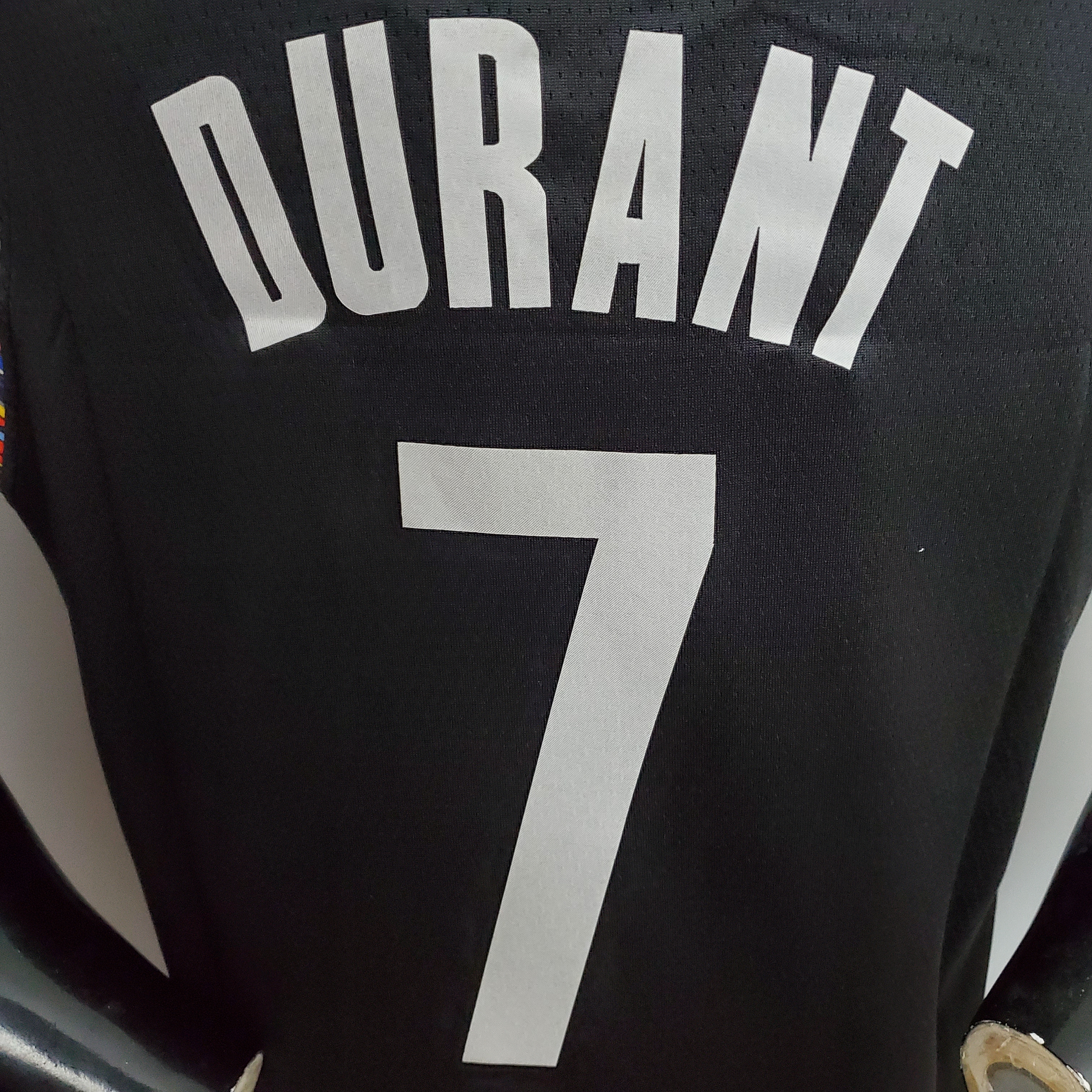 Kevin Durant Brooklyn Nets City Version Swingman Jersey Black
