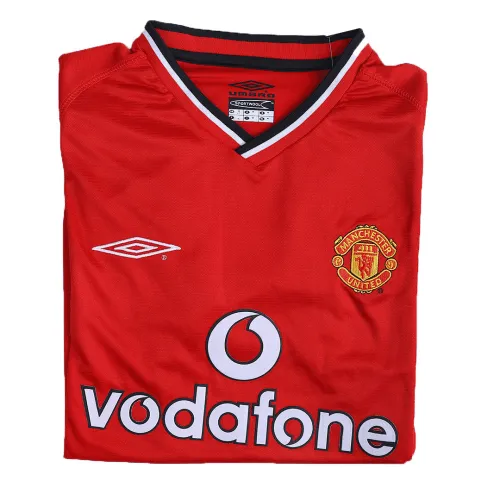 2000/02 Manchester United FORLAN #21 Retro Jersey Home