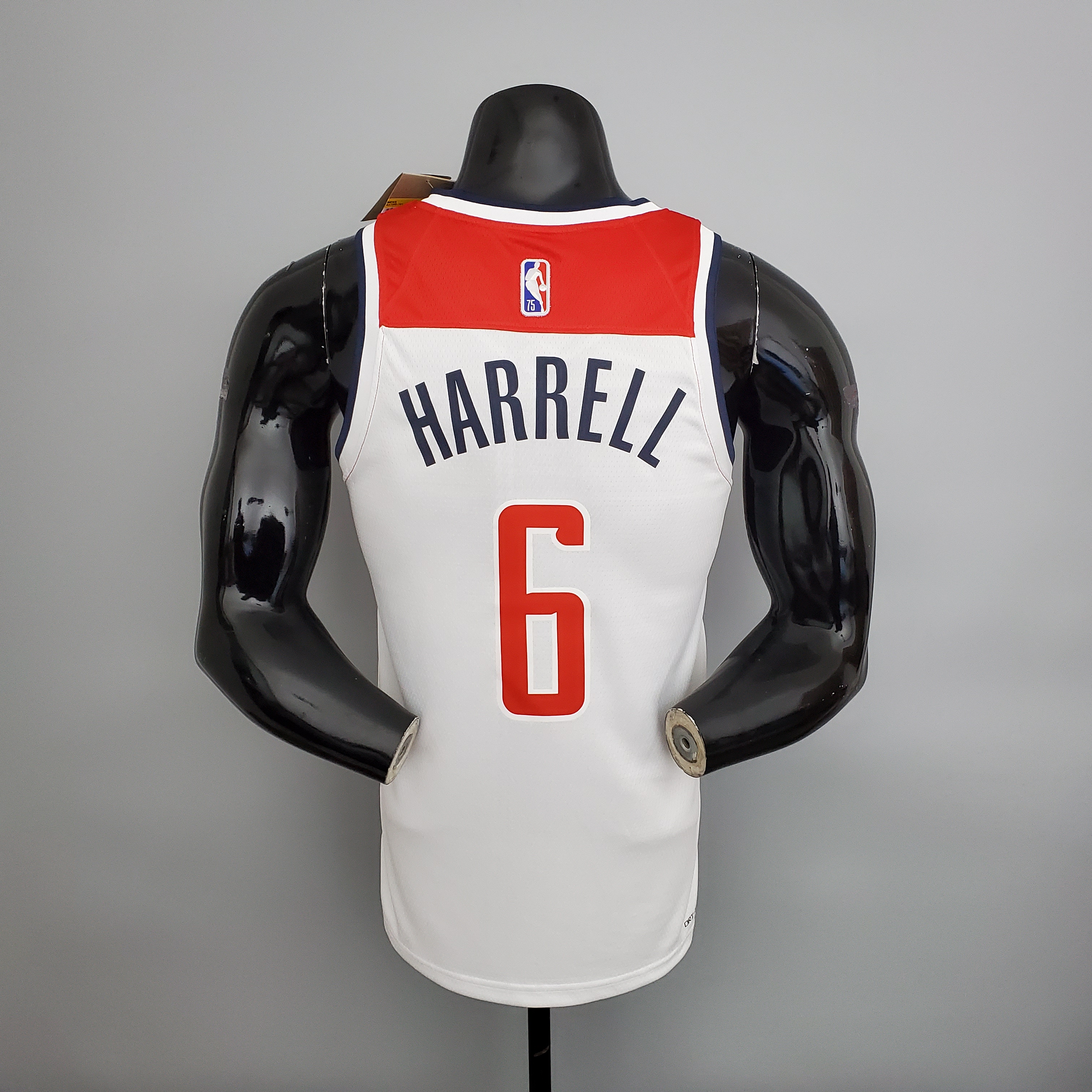 Montrezl Harrell Washington Wizards 75th Anniversary Swingman Jersey Red White