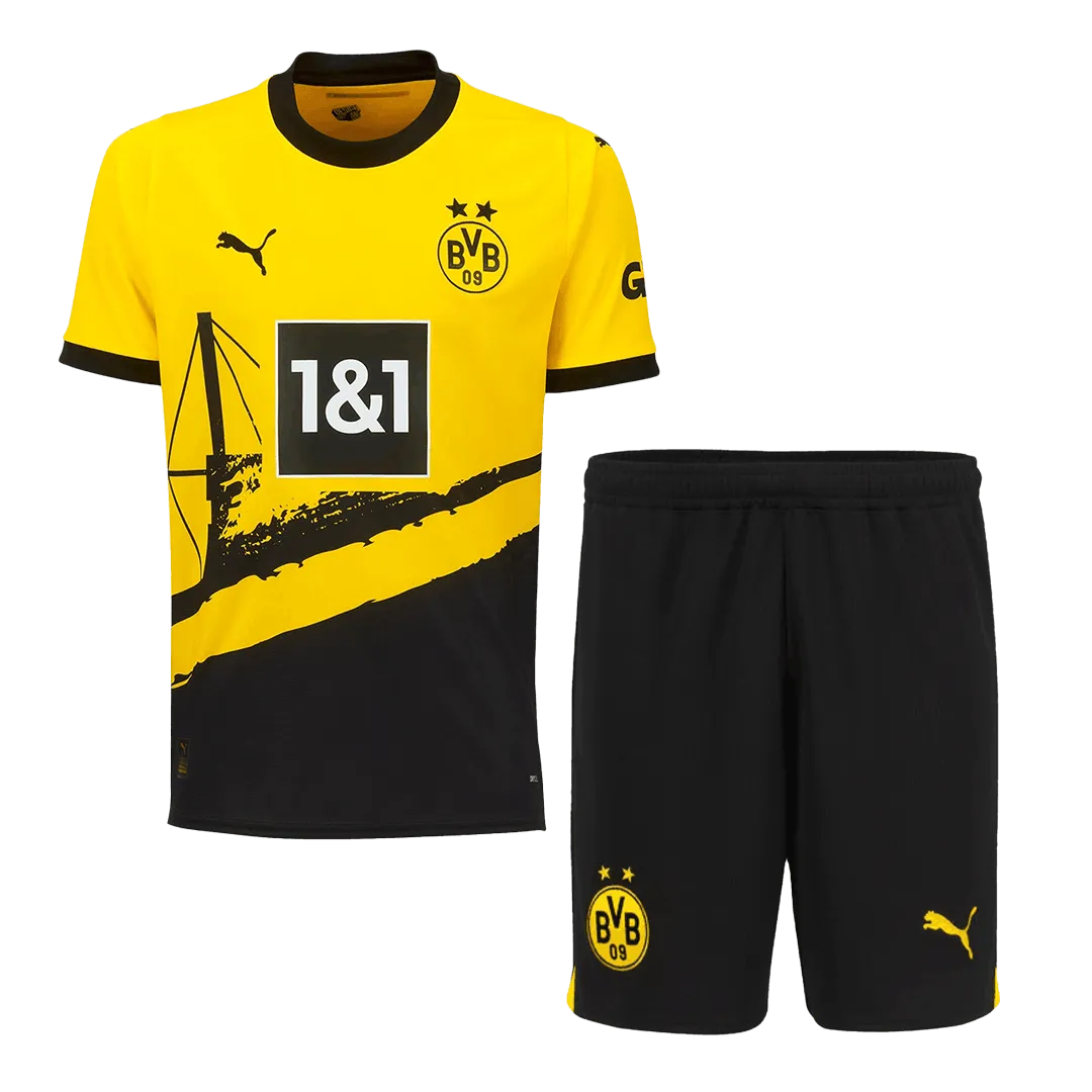 23-24 Borussia Dortmund Home Kit(Jersey+Shorts)