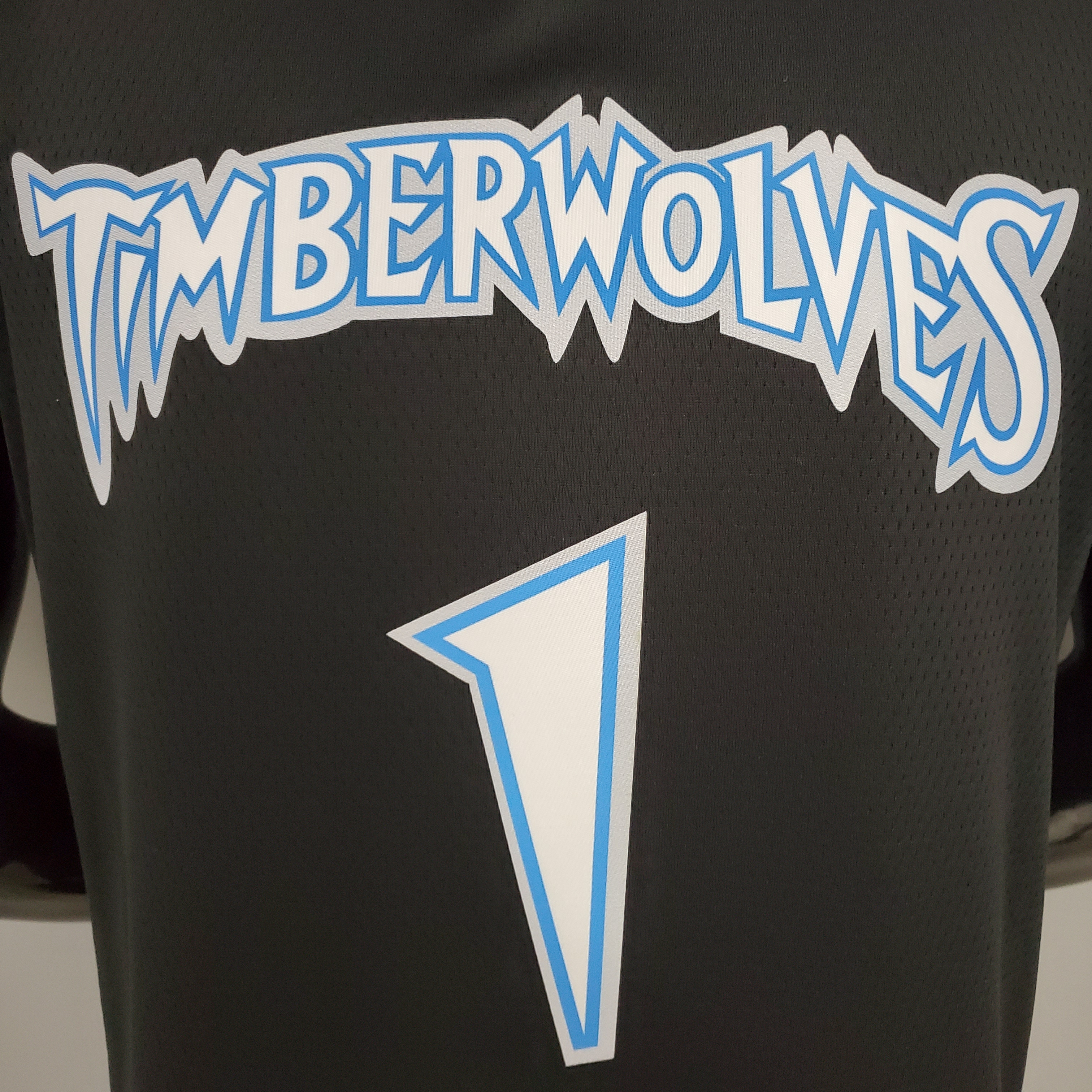 Anthony Edwards Minnesota Timberwolves 2018 Retro Swingman Jersey Black