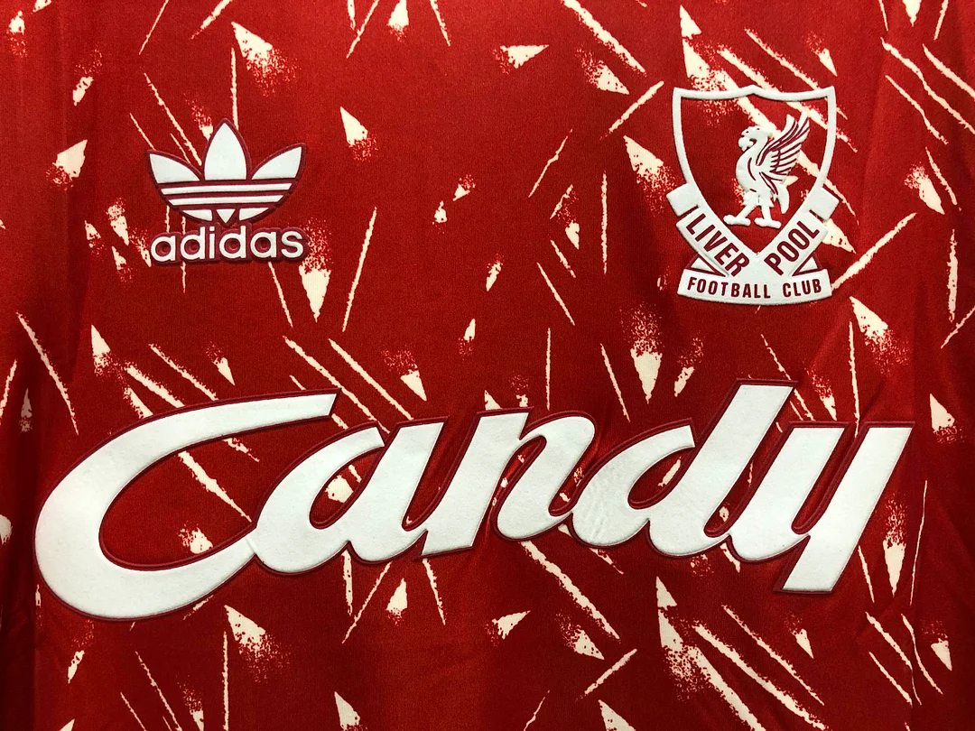 Liverpool Retro Long Sleeve Home Football Shirt 1989/1991