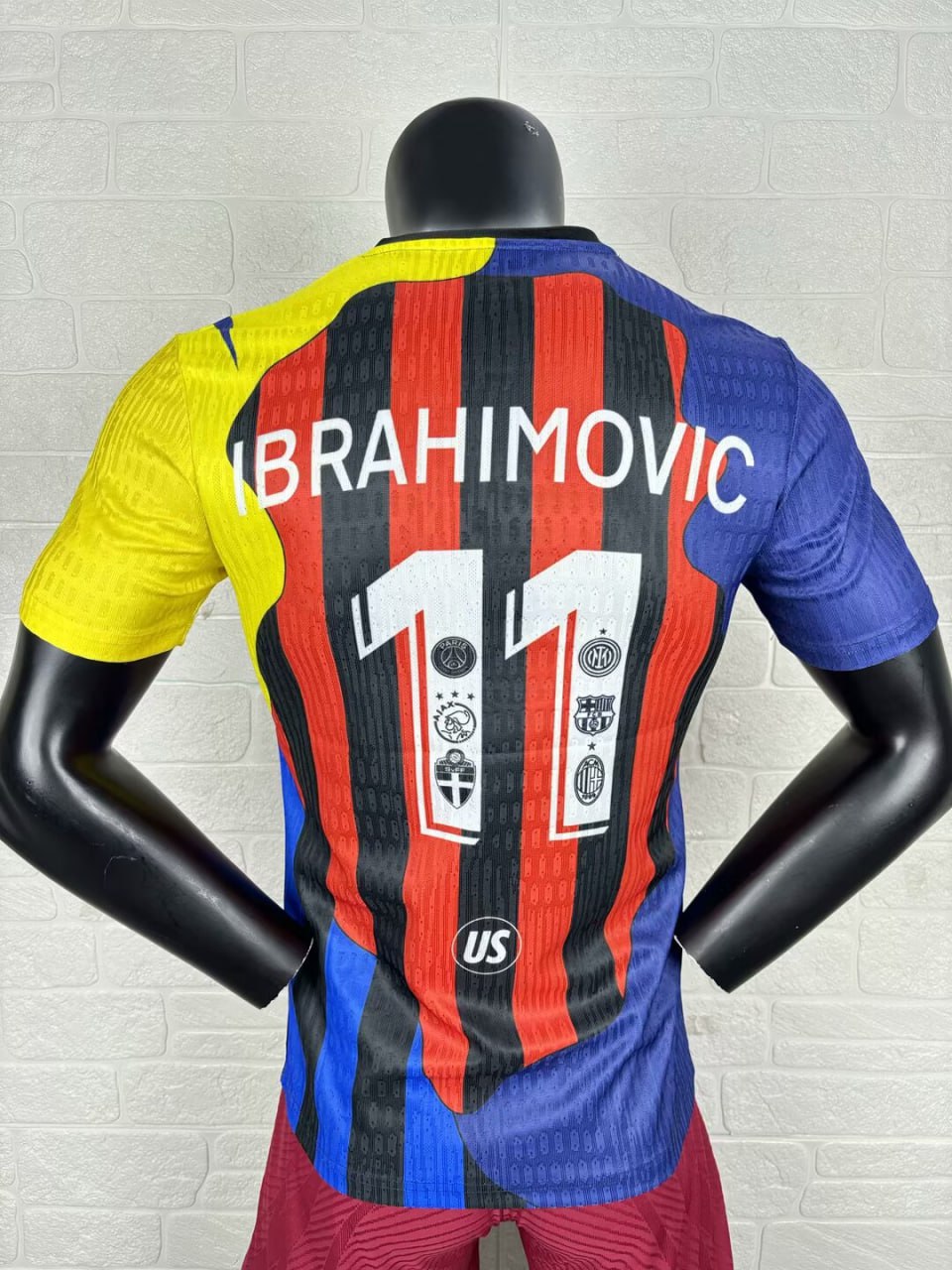 AC Milan Ibrahimović Man Player Jersey 25/26