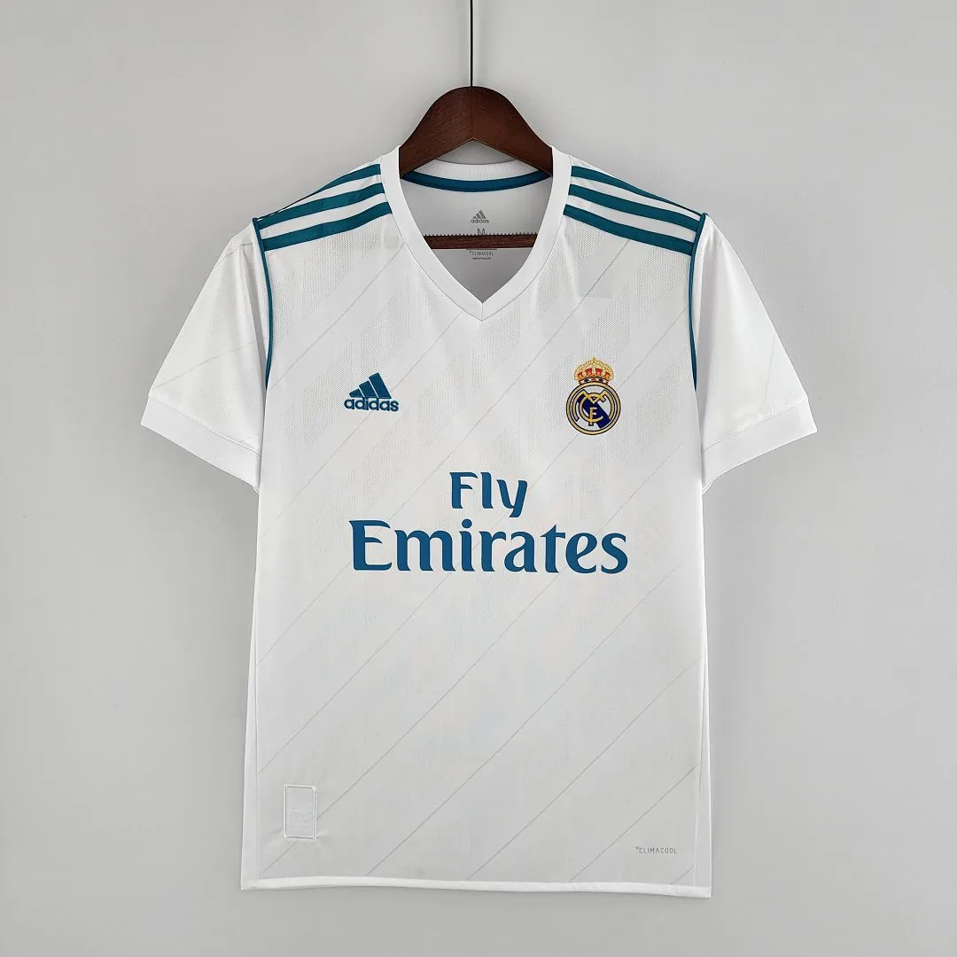 2017/18 Real Madrid Retro Jersey Home