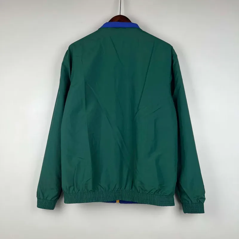 2023-2024 Manchester United Reversible Windbreaker(Blue-Green)Soccer Jersey 1:1 Thai Quality