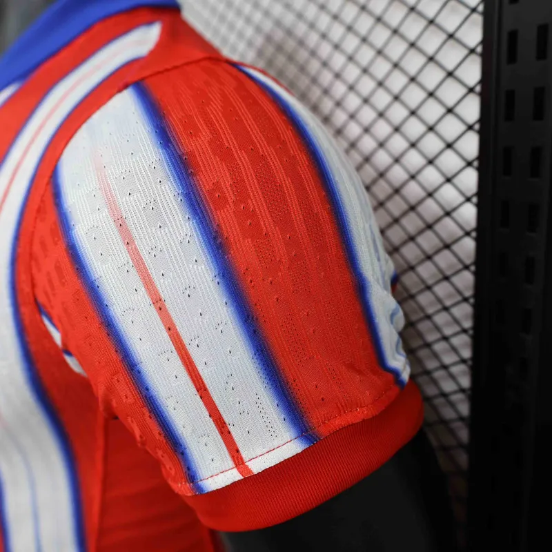 24-25 Atletico Madrid Home Soccer Jersey Player Edition