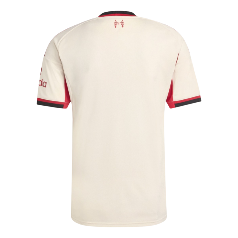 Liverpool away football jersey 25-26 Fan version