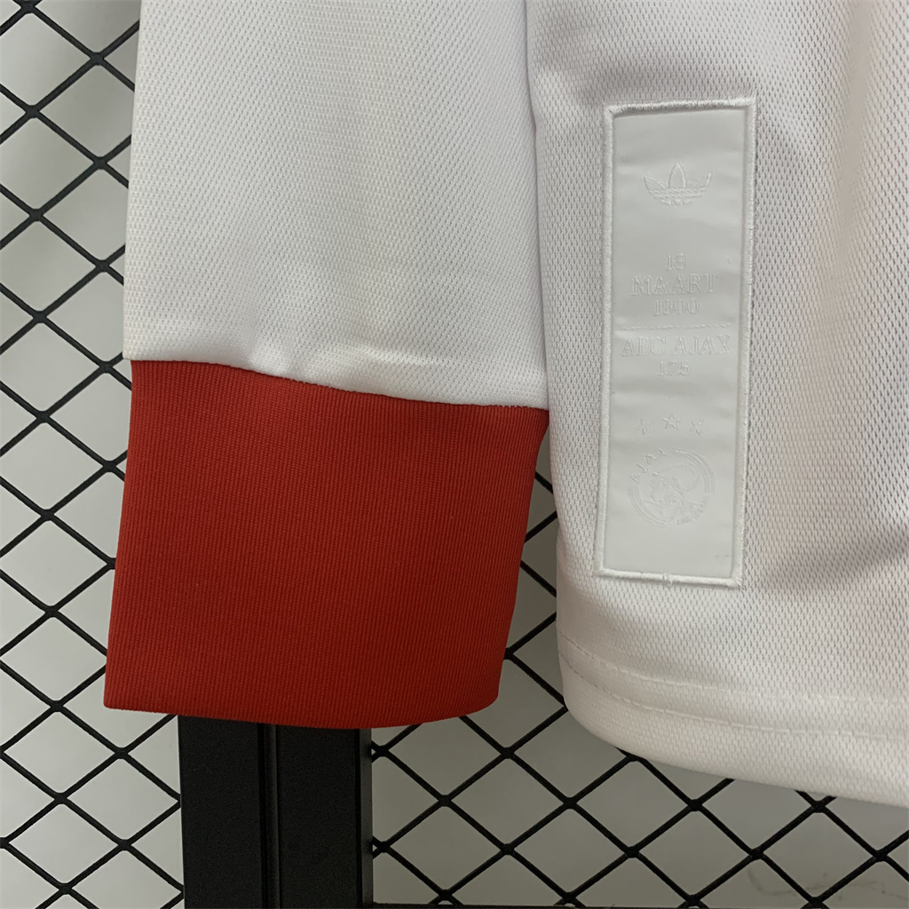 Ajax 125th Anniversary Edition Man Long Sleeve Jersey 25/26