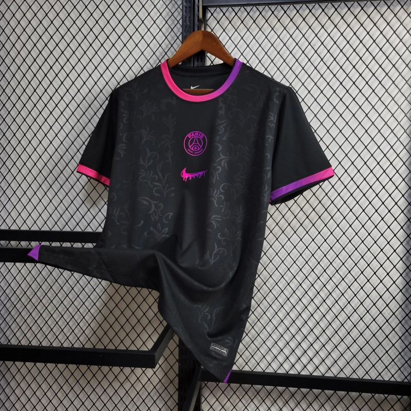 24-25 PSG Black Special Edition Soccer Jersey